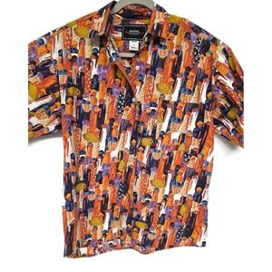vintage 1990s all-over‎ USA made GRAMICCI hawaiian XL shirt pataloha